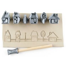 Village Houses Stamp Set Village Houses Stamp Set