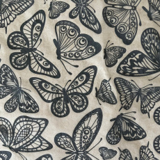 Butterflies in Flight Underglaze Transfer Sheet - Black Butterflies in Flight Underglaze Transfer Sheet - Black
