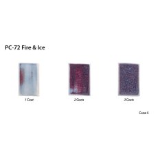 Fire & Ice Amaco Potters Choice Glaze