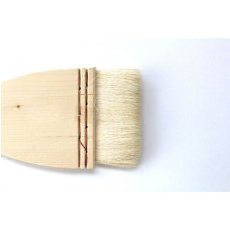 Flat Hake Pottery Brush 70mm Short Handle