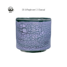 Purple Amaco Crawls Glaze Purple Amaco Crawls Glaze