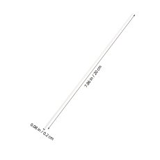 Alumina Firing Rod 2mm Alumina Firing Rod 2mm