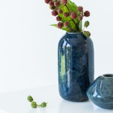 Black Blue Speckle Stoneware Glaze