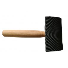 Textured Wood Effect Rubber Roller