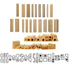 Handmade Wooden Clay Stamps Ref.CLAS