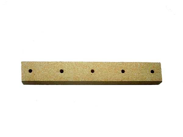 Fire Brick 5 Holes 170mm X 25mm X 15mm Fire Brick 5 Holes 170mm X 25mm X 15mm