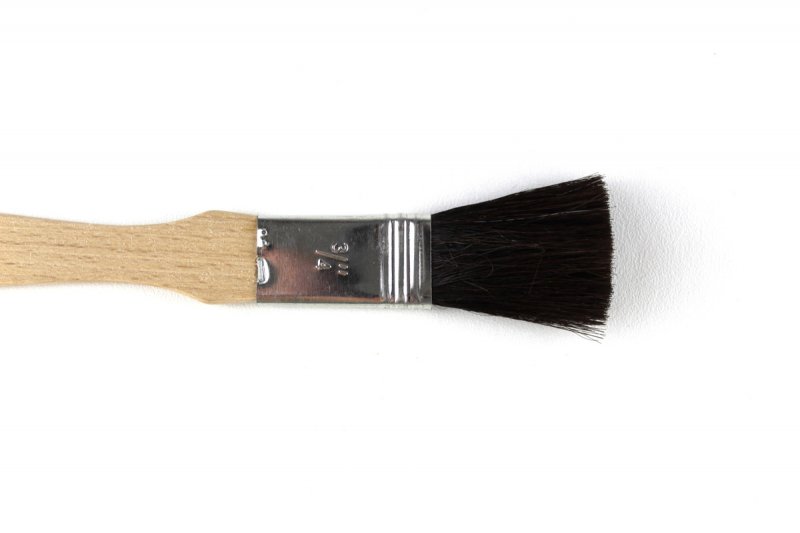 Flat Lacquer Pottery Brush 18mm