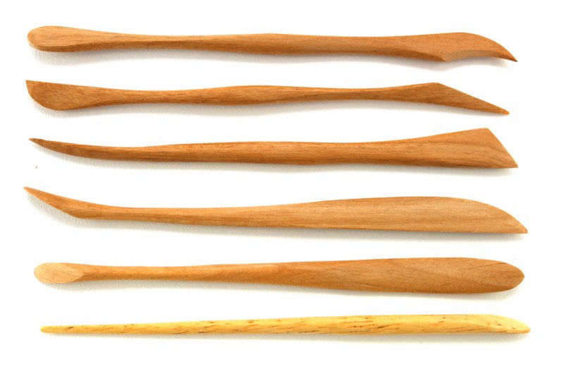 Set Of 6 Fine Wood Modelling Tools FWMT-S