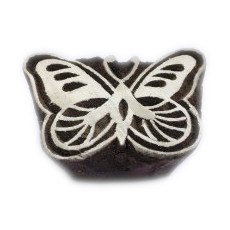 Medium Butterfly Wooden Clay Stamp No.402 Medium Butterfly Wooden Clay Stamp No.402