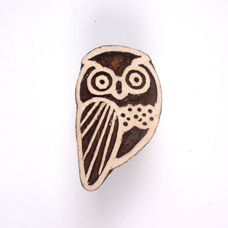 Owl Wooden Stamp No.495