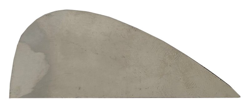 Pointed Curve Aluminium Scraper Pointed Curve Aluminium Scraper