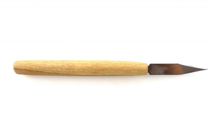 Wooden Handled Potters Throwing Knife POTK2