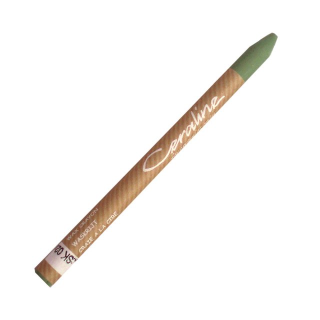 Pale Green Ceraline Wax Crayon Stoneware 1270°C
