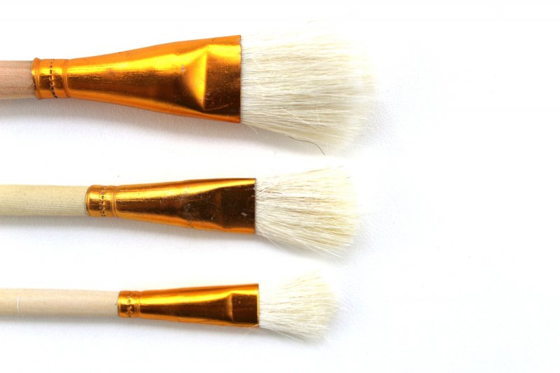 Set Of 3 Small Chinese Mop Brushes B108-S