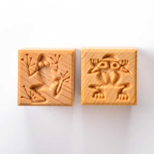 MKM Medium Square Double Ended Frog Stamp SSM-076 MKM Medium Square Double Ended Frog Stamp SSM-076