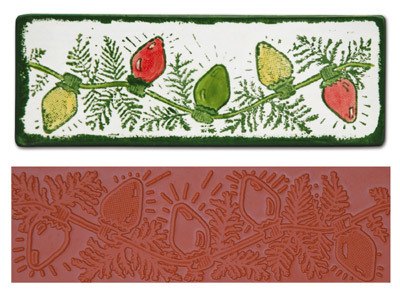 Mayco Mayco Holiday Lights Rubber Stamp