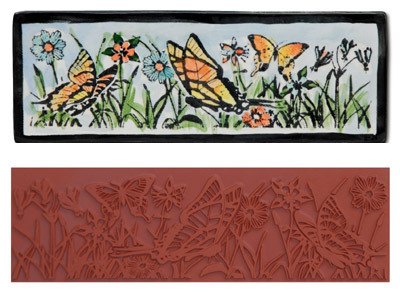 Mayco Butterfly Garden Rubber Stamp Mayco Butterfly Garden Rubber Stamp