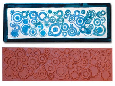 Mayco Circulate Rubber Stamp