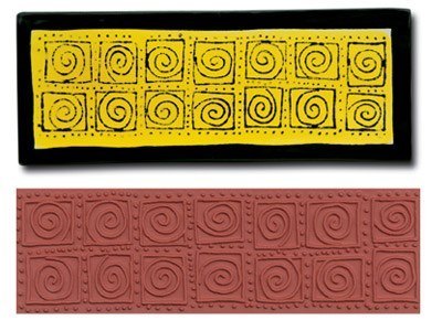 Mayco Mayco Jumbo Swirl Rubber Stamp