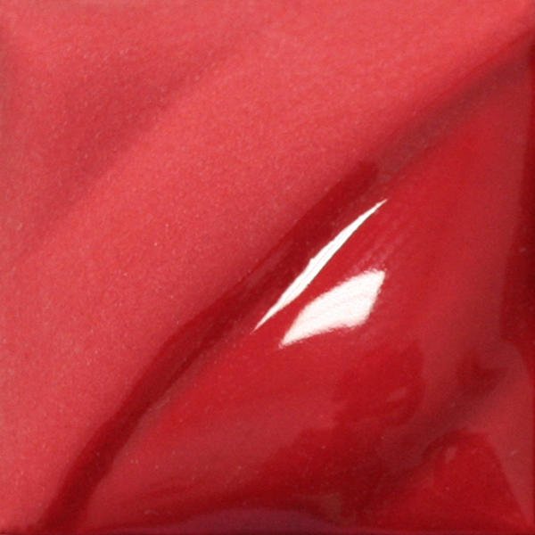 Bright Red Amaco Velvet Underglaze V387