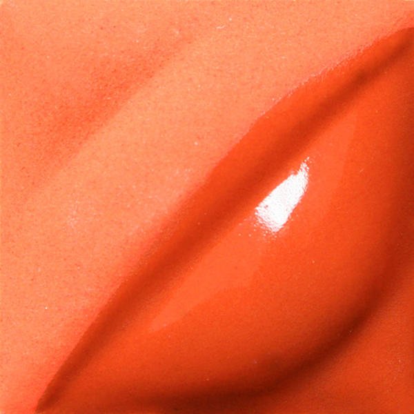 Flame Orange Amaco Velvet Underglaze V389