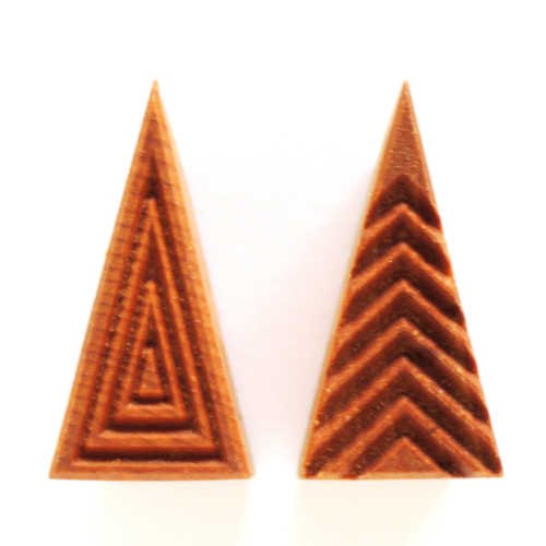 MKM Medium Tall Triangle Stamp #2 STM-T2 MKM Medium Tall Triangle Stamp #2 STM-T2