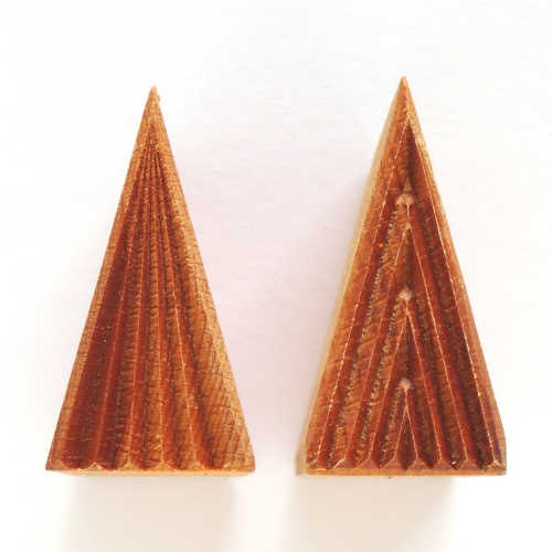 MKM Medium Tall Triangle Stamp #1 STM-T1 MKM Medium Tall Triangle Stamp #1 STM-T1