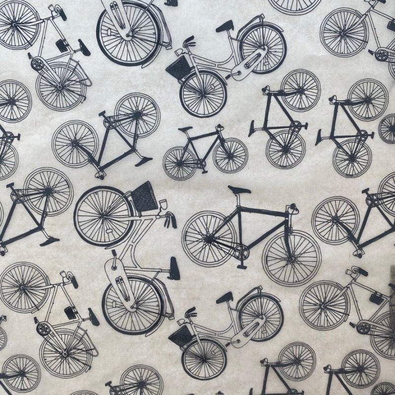 Bikes Underglaze Transfer Sheet Bikes Underglaze Transfer Sheet