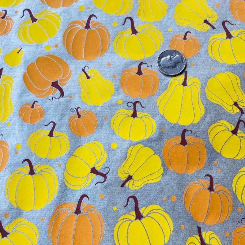 Pumpkins Underglaze Transfer Sheet - Multi Coloured