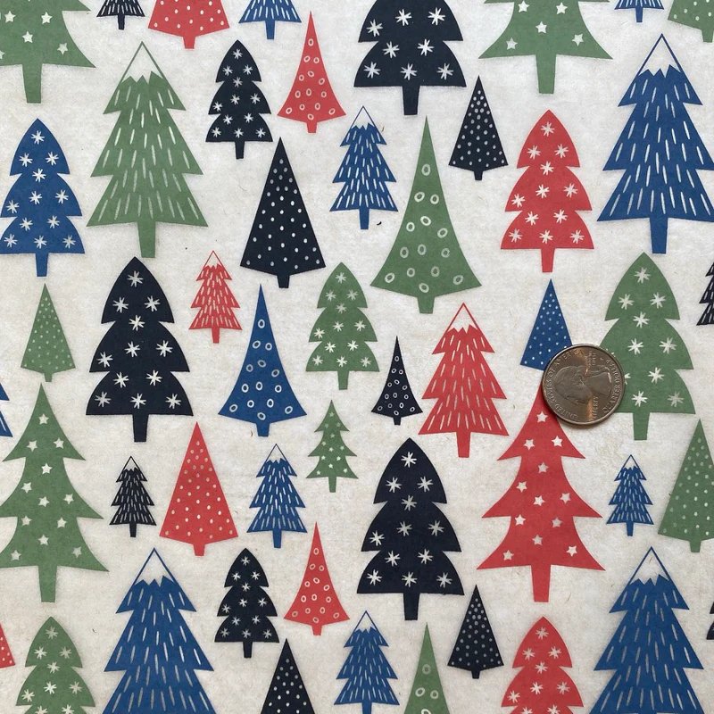 Holiday Trees Underglaze Transfer Sheet Holiday Trees Underglaze Transfer Sheet