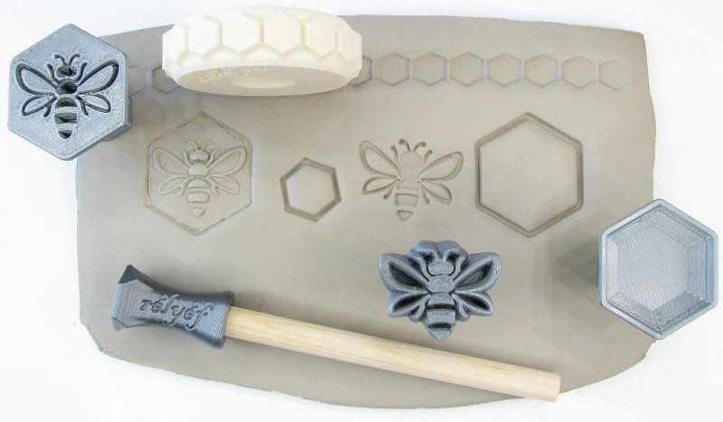 Bees & Honeycomb Stamp Set Bees & Honeycomb Stamp Set