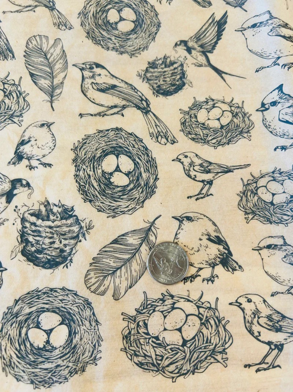 Nests Underglaze Transfer Sheet Nests Underglaze Transfer Sheet