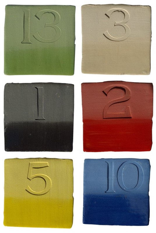 Bath Potters Decorating Slip Set Of Six Samples Bath Potters Decorating Slip Set Of Six Samples