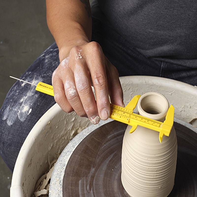 Strumento di misurazione rotondo per argilla in ceramica