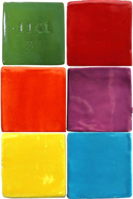 High Fire Vibrant Colours Stain Set High Fire Vibrant Colours Stain Set