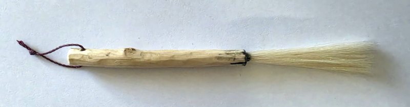 Handmade Goat Hair Mop Brush Handmade Goat Hair Mop Brush