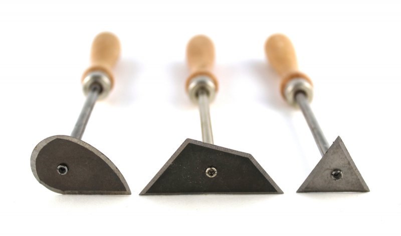 Short Handle Turning Tools Set Of 3 Short Handle Turning Tools Set Of 3