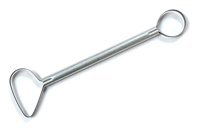 Aluminium Double Ended Trimming Tool Pear/Circle Aluminium Double Ended Trimming Tool Pear/Circle