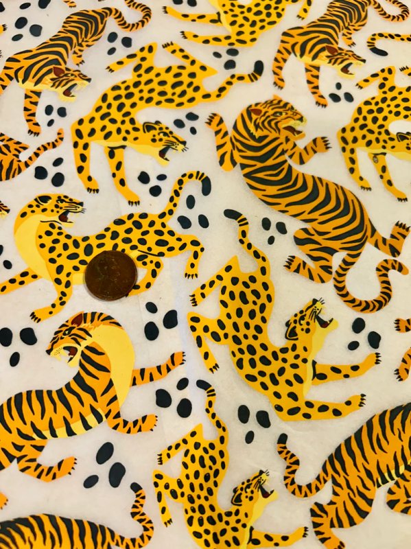 Jungle Tigers Underglaze Transfer Jungle Tigers Underglaze Transfer