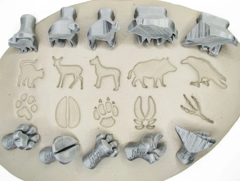 Animal & Footprint Stamps Animal & Footprint Stamps