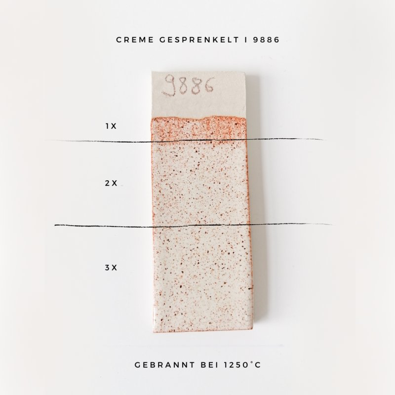 Speckle Enamel Platter | Cumin/Cream
