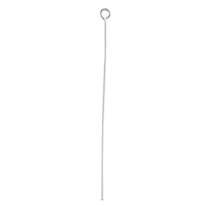 Eye Pin 2'' (50mm) Burnished Silver Plated