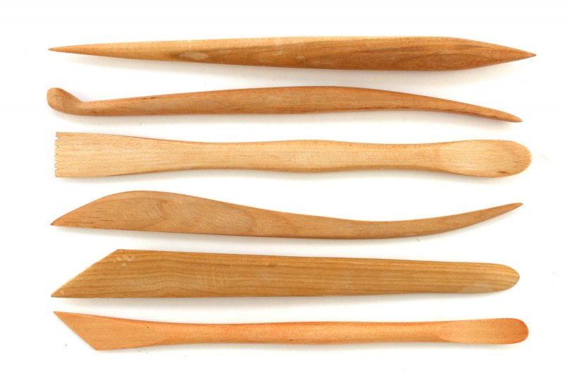 Boxwood Modelling Tool 20cm Set Of 6 Boxwood Modelling Tool 20cm Set Of 6