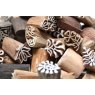 Assorted Mini Wooden Indian Stamps Set of 10