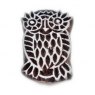Small Owl Wooden Clay Stamp No.111