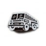 Small Bus Wooden Clay Stamp No.451