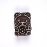 Teddy Bear Wooden Clay Stamp No.530