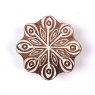 Circular Pattern Wooden Clay Stamp No.540