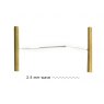 13'' Bamboo Handled Coiled Cutting Wire