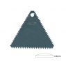 Perspex Triangular Hard Scraper